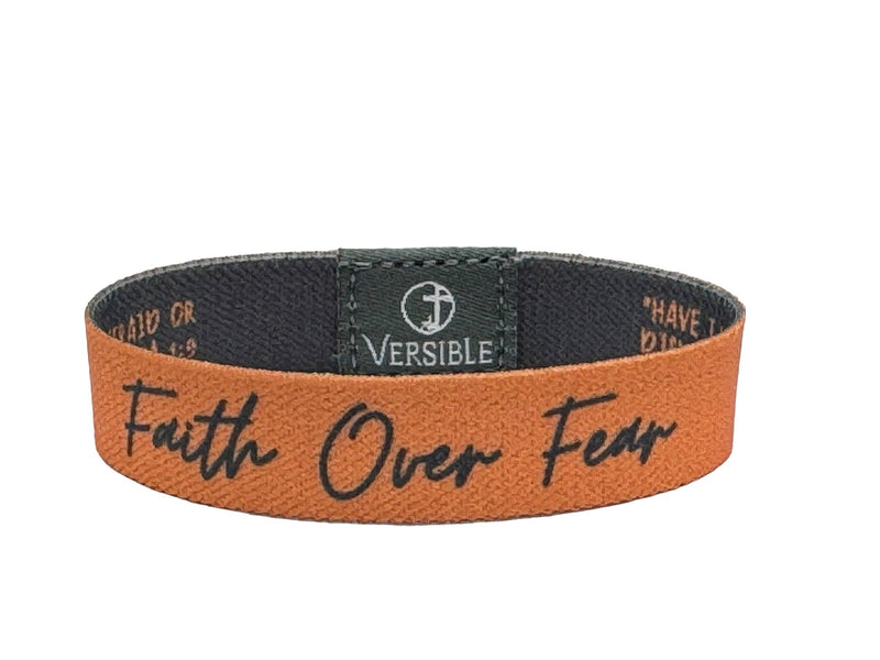 Solid Truths Collection: Large / Peach - Faith Over Fear