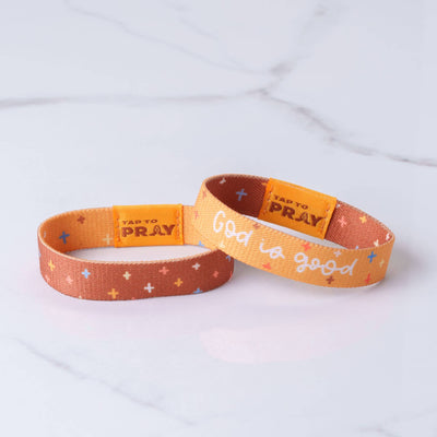 Tap To Pray™ - Kingfolk Series Wristband - God Is Good: X-Large