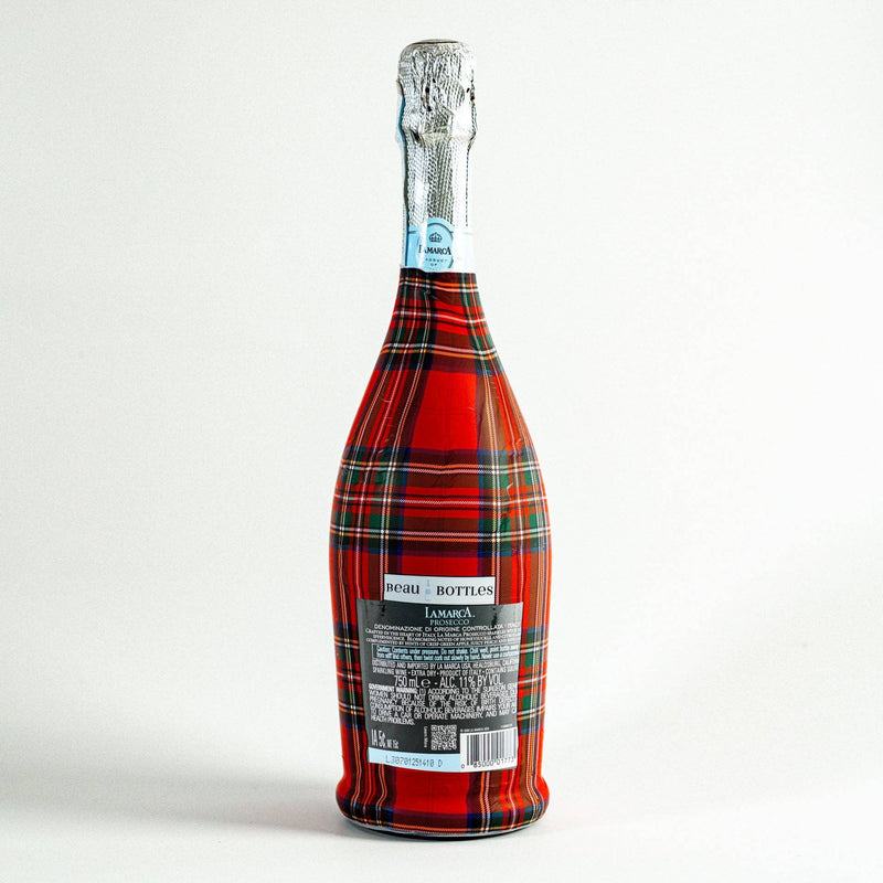 Red and Green Christmas Tartan - Prosecco Collection