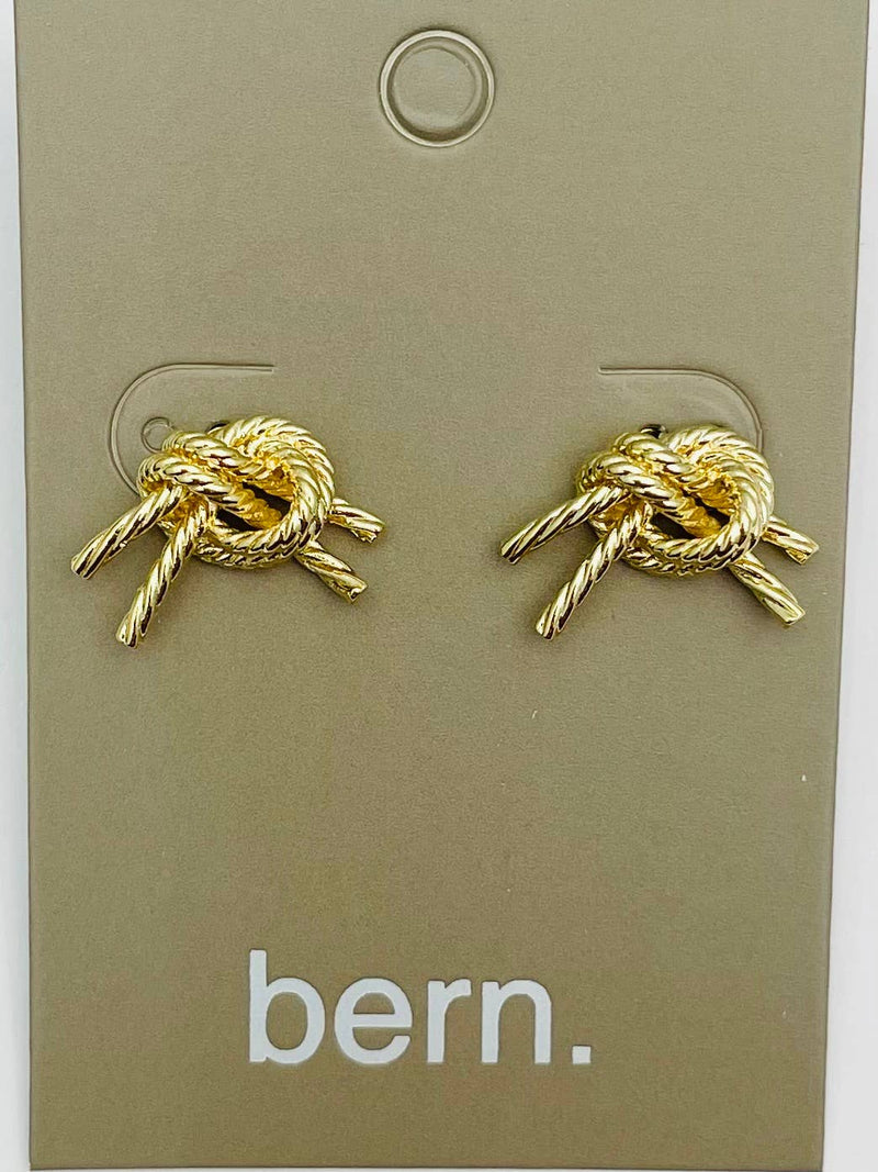 Nauti Knot Stud Earrings
