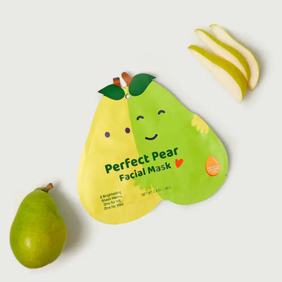 Valentines' Day Perfect Pear Sheet Facial Mask (2 in 1)