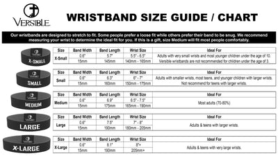 Tap To Pray™ Wristbands - Safari Zebra: X-Small