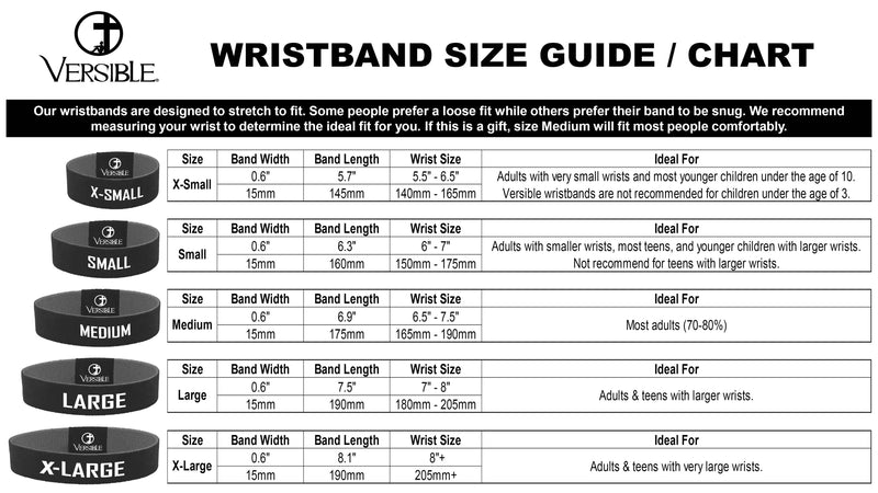 Tap To Pray™ Wristbands - Safari Leopard: Large
