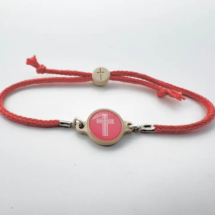 Coral + Cross | Tap To Pray™