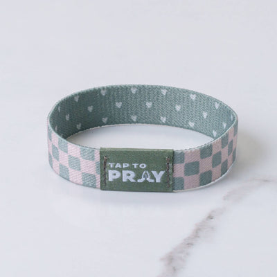 Tap To Pray™ Wristbands - Cottage & Tile: X-Small