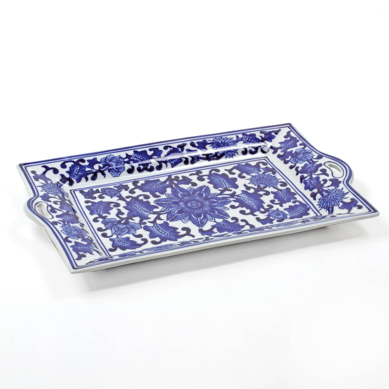 Blue Chinoiserie Charcuterie Tray