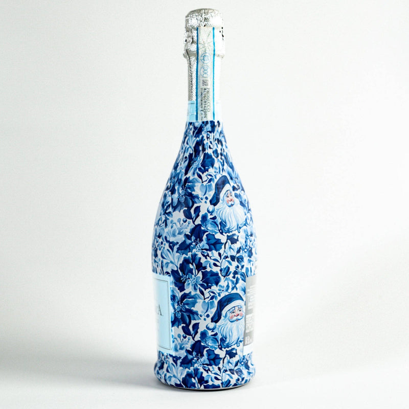 Blue and White Santa - Prosecco Collection