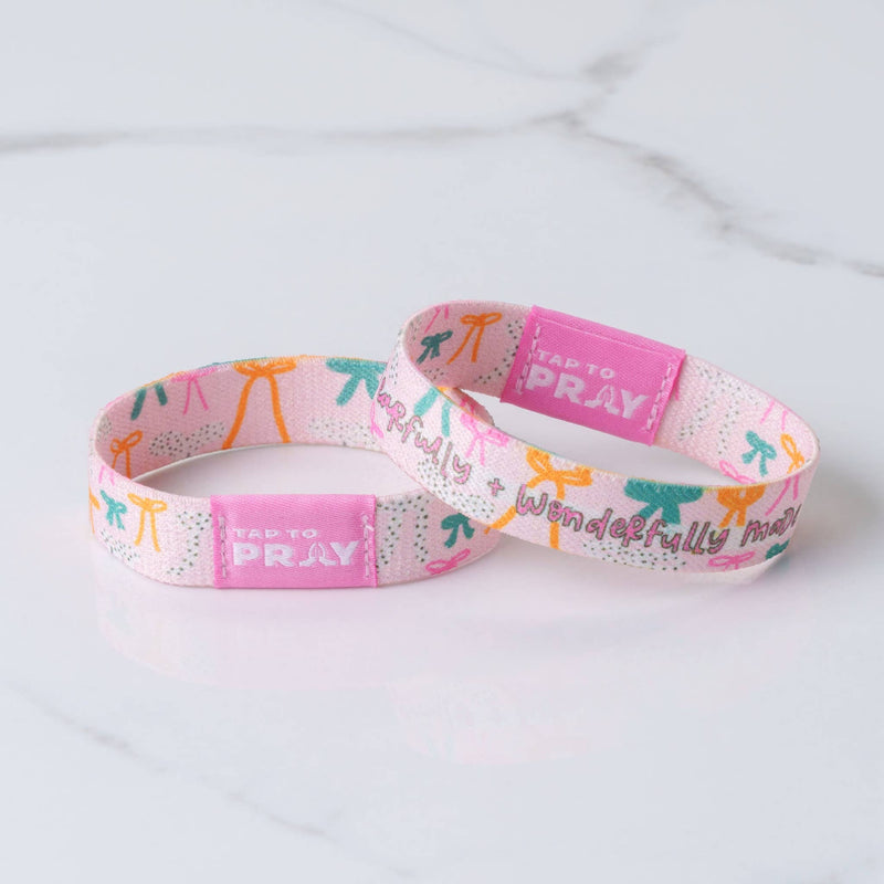 Tap To Pray™ - Kingfolk Series Wristband - Fearfully & Wonderfully Made: Large