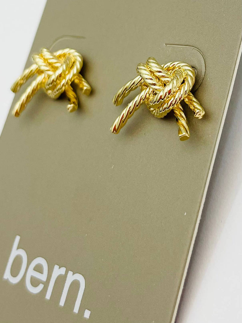 Nauti Knot Stud Earrings