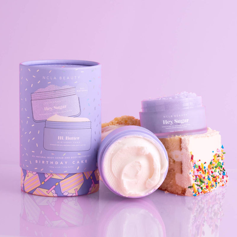 Birthday Cake | Body Scrub + Body Butter Set