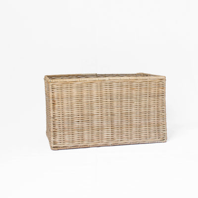 Wicker Storage Basket: Large - 9" H