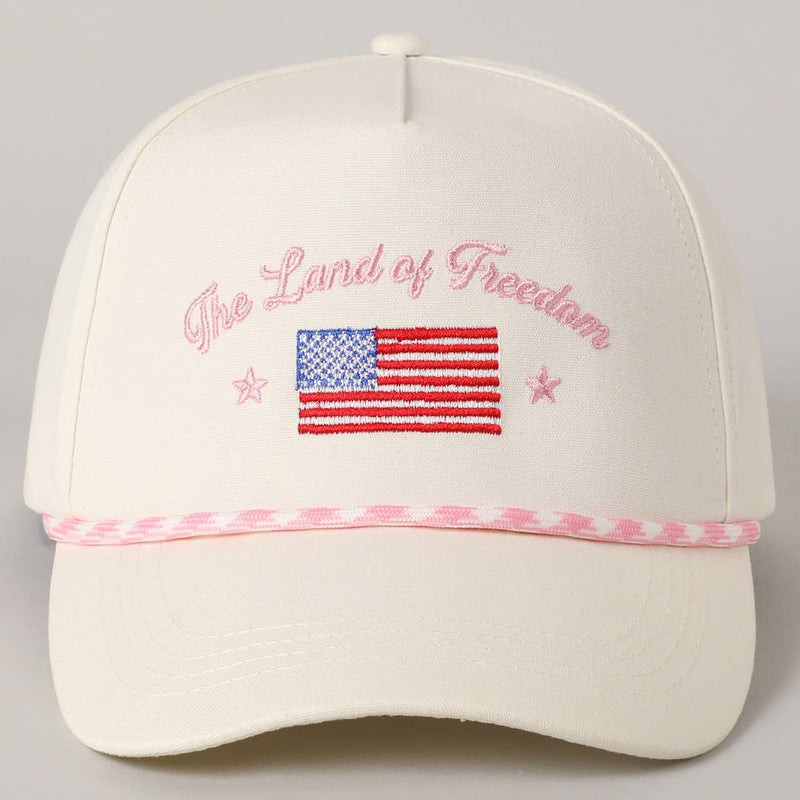 The Land of Freedom  Hat: Red