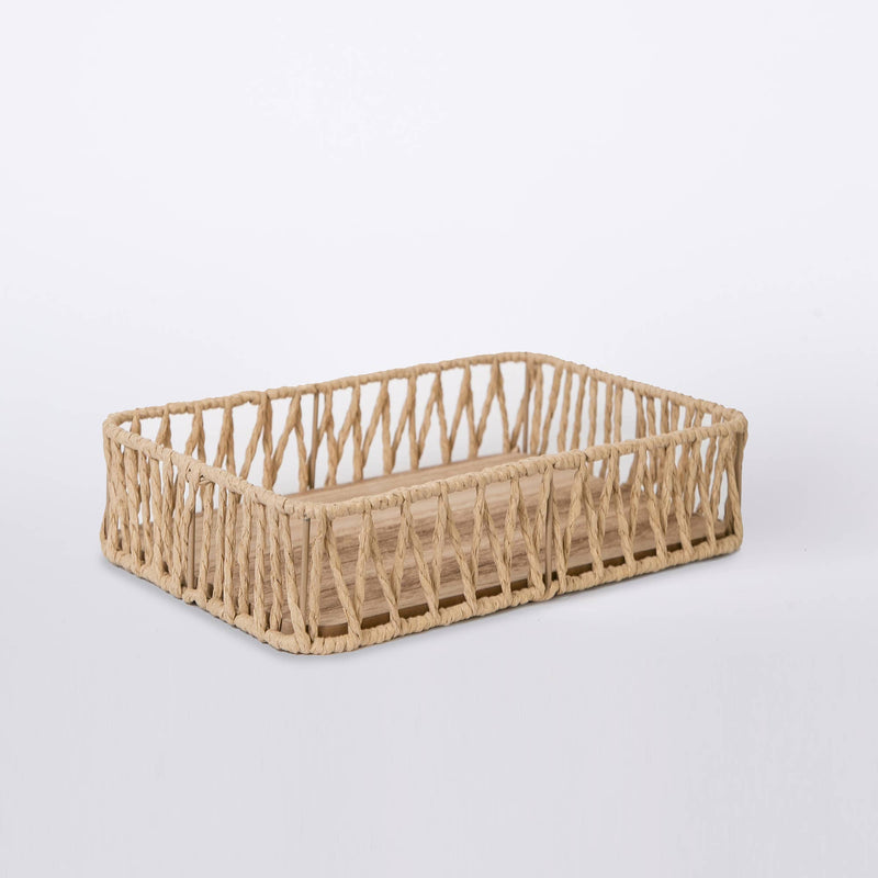 415 - Wooden Rope Tray: Large