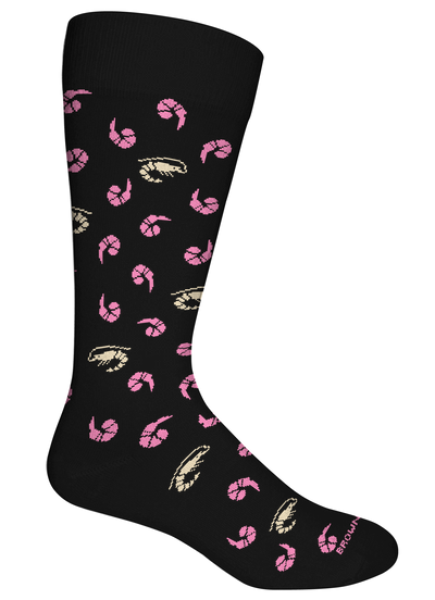 Prawn (Shrimp) Socks: Teal