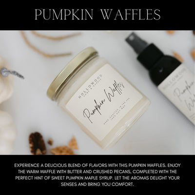PUMPKIN WAFFLES | CANDLES