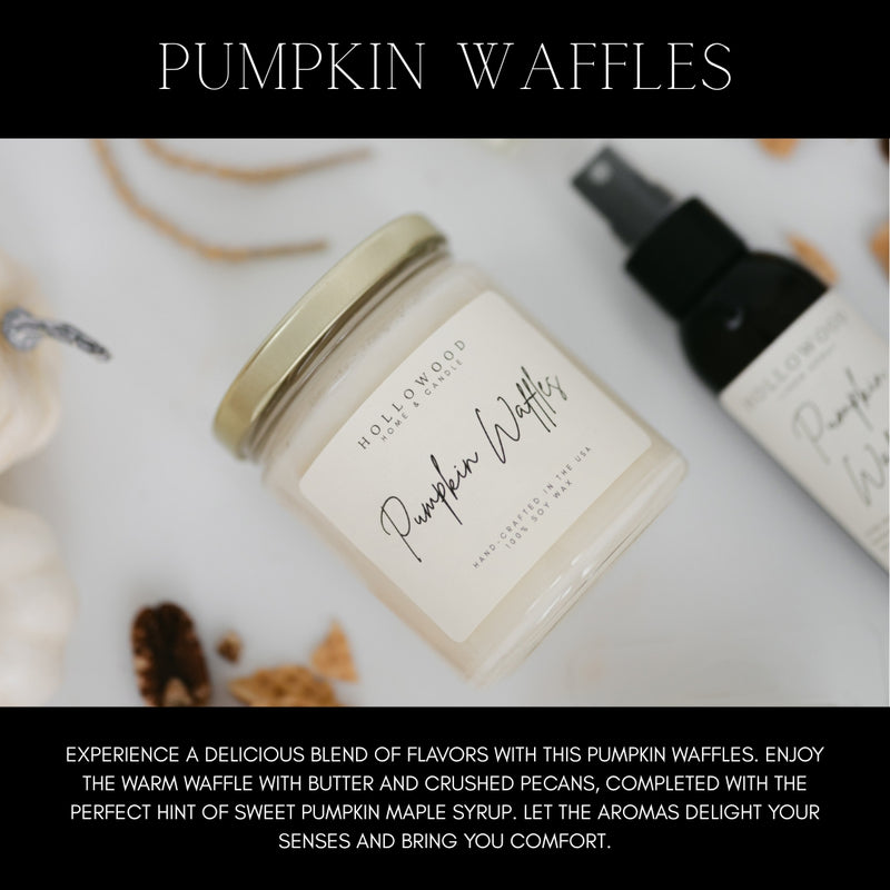 PUMPKIN WAFFLES | CANDLES