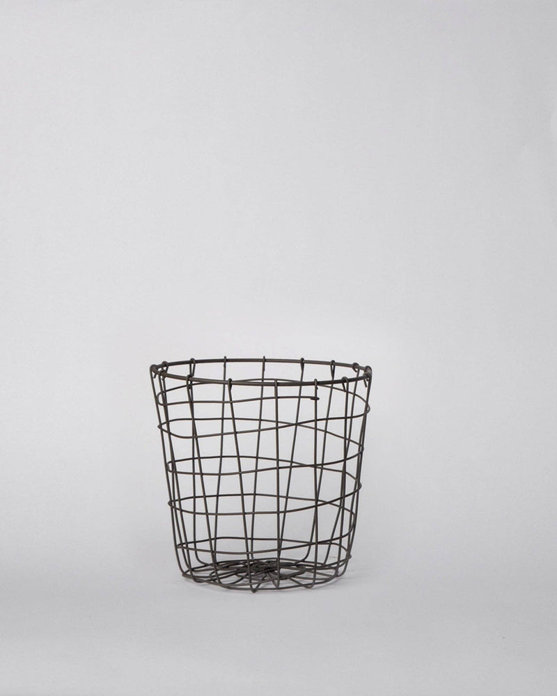 308 - Round Iron Basket: Large