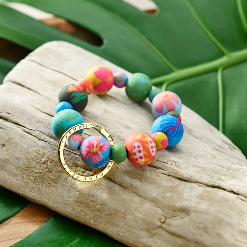 Paradise Island Wrist Keychain