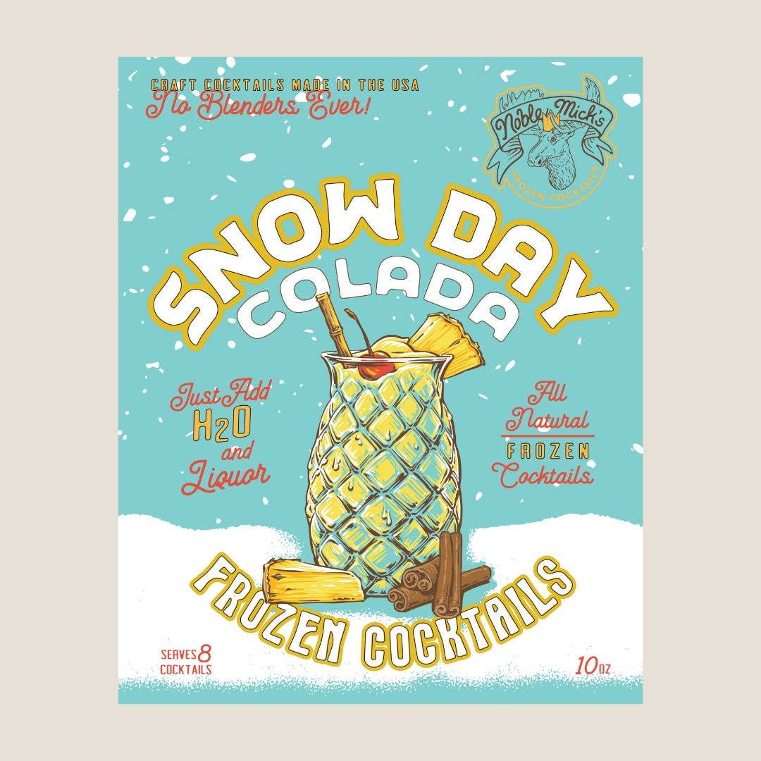 Snow Day Colada Frozen Cocktail – Hollowood at Home