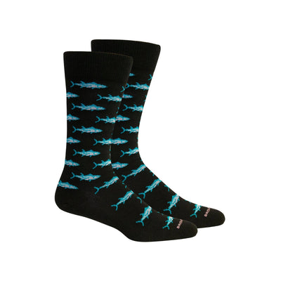 Off Shore (Tuna) Socks: Black
