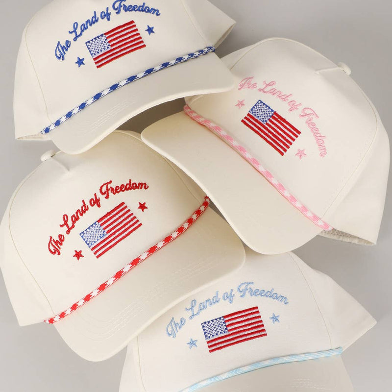 The Land of Freedom  Hat: Red