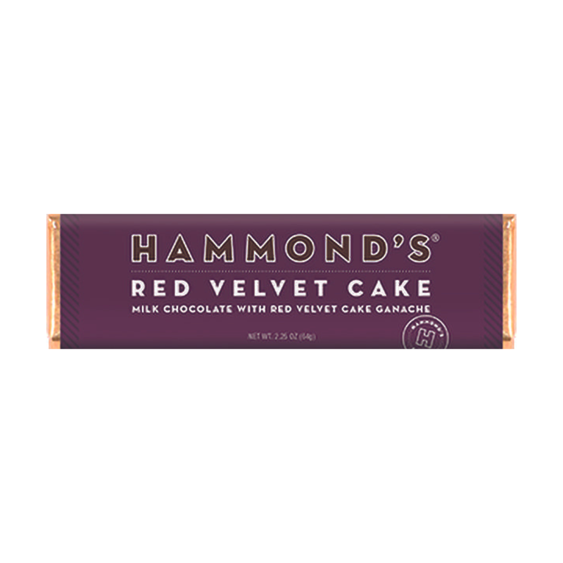 Candy Bar - Milk Chocolate - Red Velvet Cake - 2.25 oz