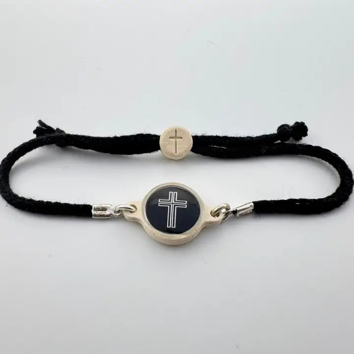 Onyx + Cross| Tap To Pray™