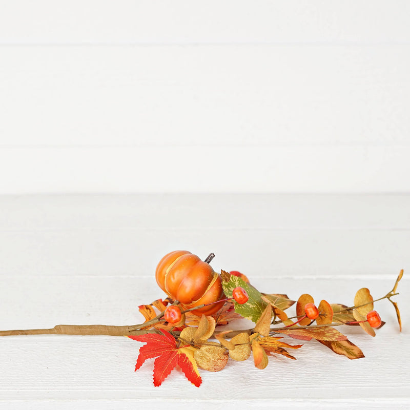 Fall Mix Maple & Pumpkin Spray | 20"