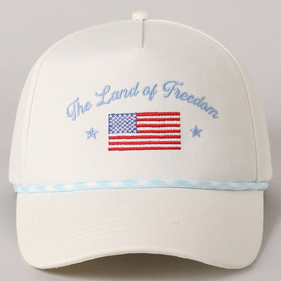 The Land of Freedom  Hat: Red