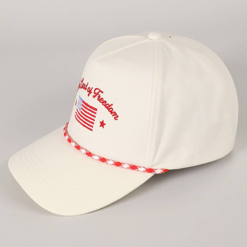 The Land of Freedom  Hat: Red