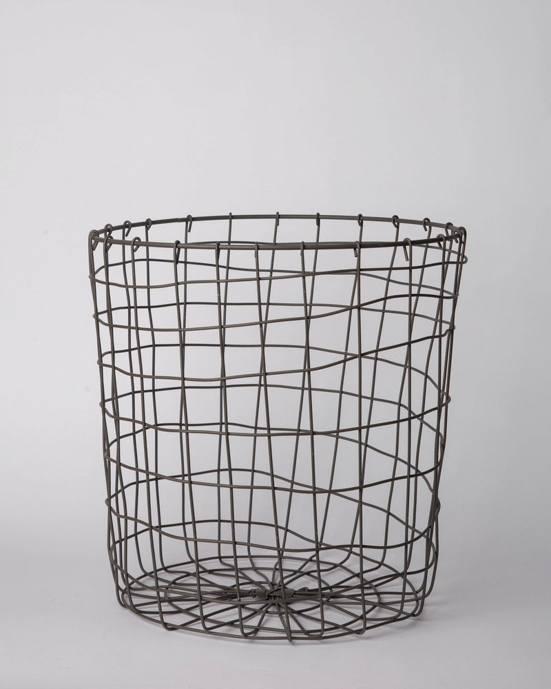308 - Round Iron Basket: Large