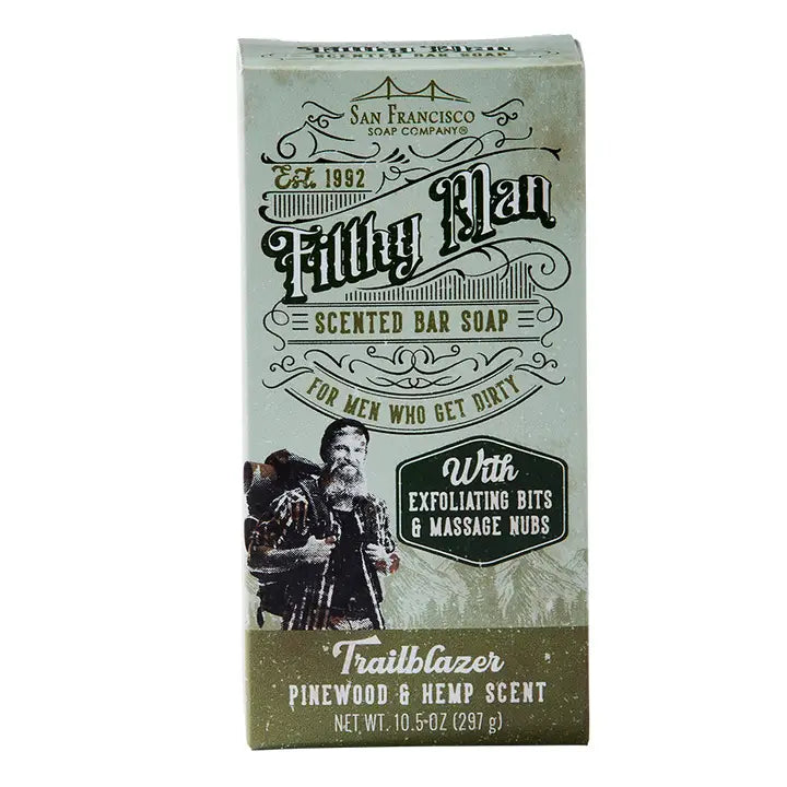 Trailblazer Pinewood & Hemp | Filthy Man Soap