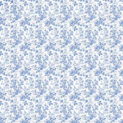 Grandmillenial Blue Floral - Prosecco