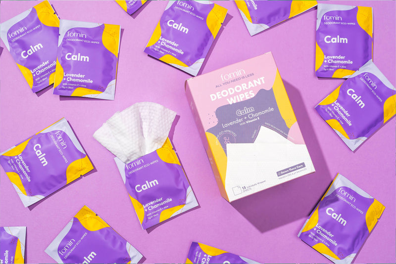 Deodorant Wipes: Variety Pack / Pack of 15