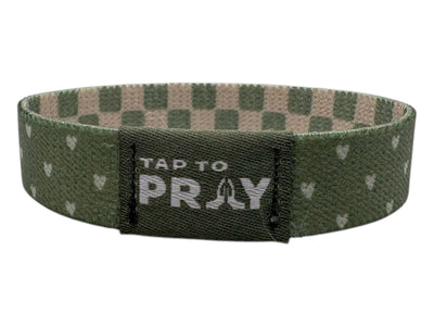 Tap To Pray™ Wristbands - Cottage & Tile: Large