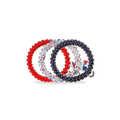 Spiral Hair Coils | Small | Atlanta Braves Hair Ties