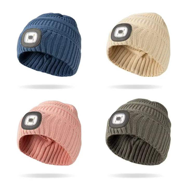 Kid #39 s Dakota Rechargeable Led Beanie Hollowood at Home Kid #39 s Dakota Rechargeable Led Beanie Hollowood at Home