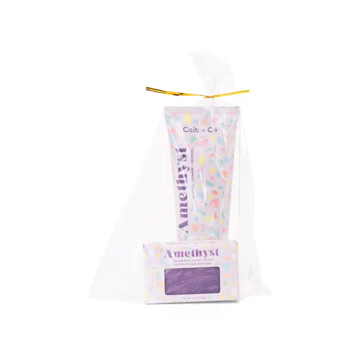 Amethyst | Body Cream & Bar Soap
