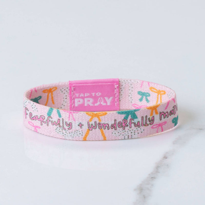 Tap To Pray™ - Kingfolk Series Wristband - Fearfully & Wonderfully Made: Medium