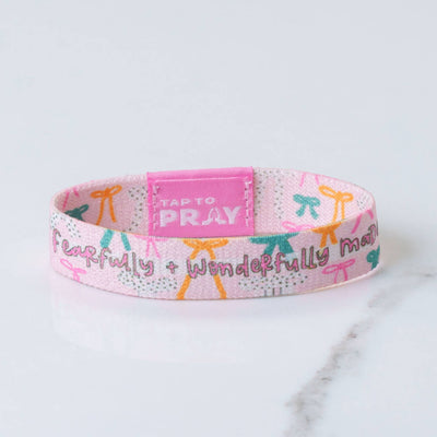 Tap To Pray™ - Kingfolk Series Wristband - Fearfully & Wonderfully Made: X-Large