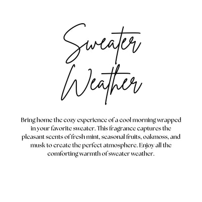 SWEATER WEATHER | WAX MELT