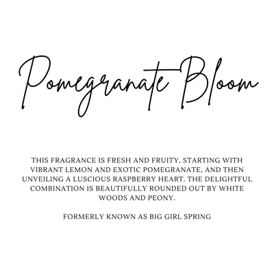 POMEGRANATE BLOOM CANDLE