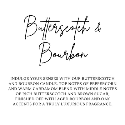BUTTERSCOTCH & BOURBON | WAX MELT