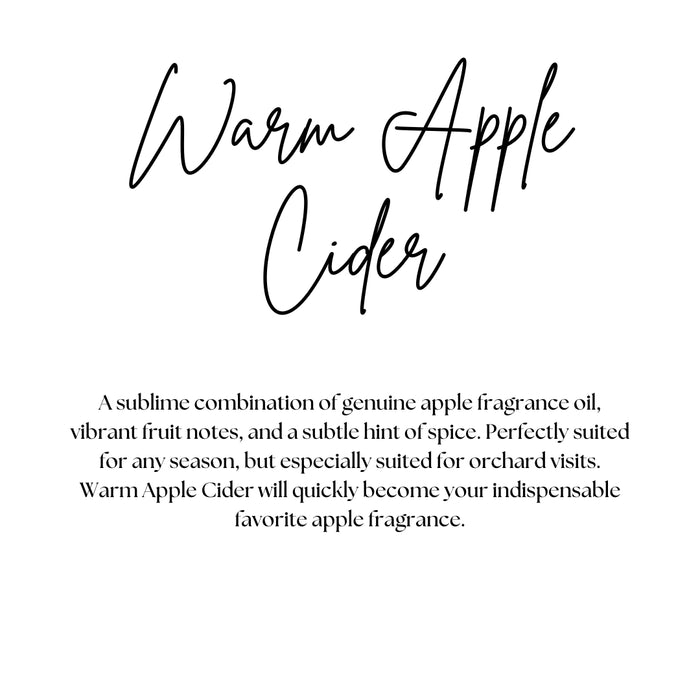 WARM APPLE CIDER | WAX MELT