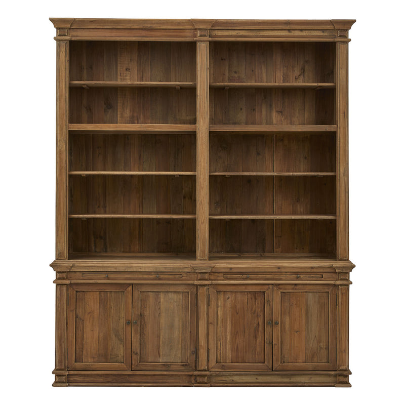 Double Bookcase In Pine | In-Store Pick-up Only