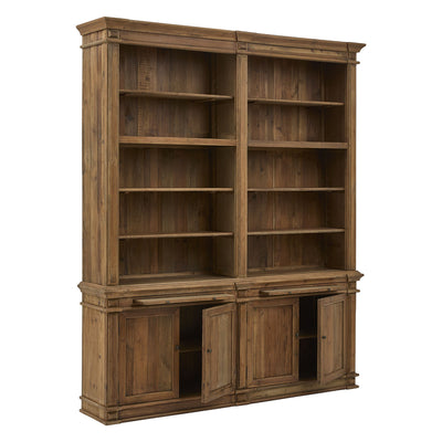 Double Bookcase In Pine | In-Store Pick-up Only