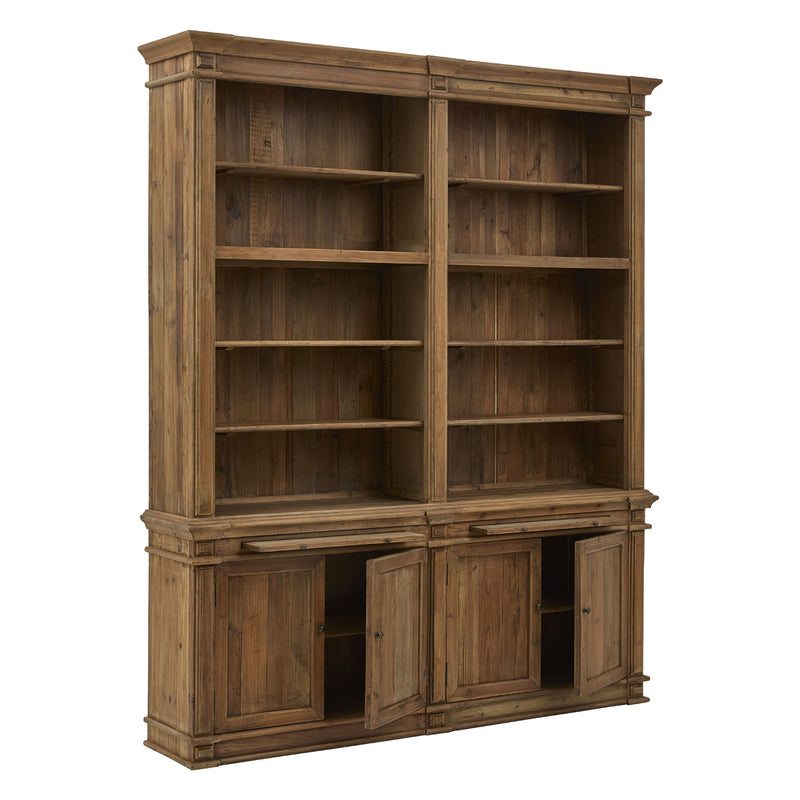 Double Bookcase In Pine | In-Store Pick-up Only