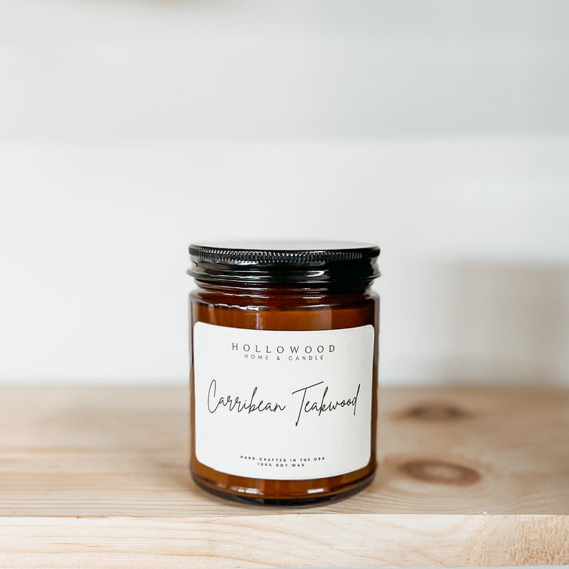 CARRIBEAN TEAKWOOD | CANDLE BAR CANDLE
