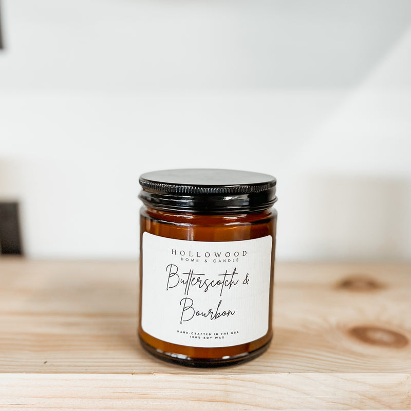 BUTTERSCOTCH & BOURBON | CANDLE BAR CANDLE