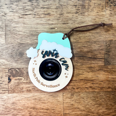 Santa Cam Christmas Ornament